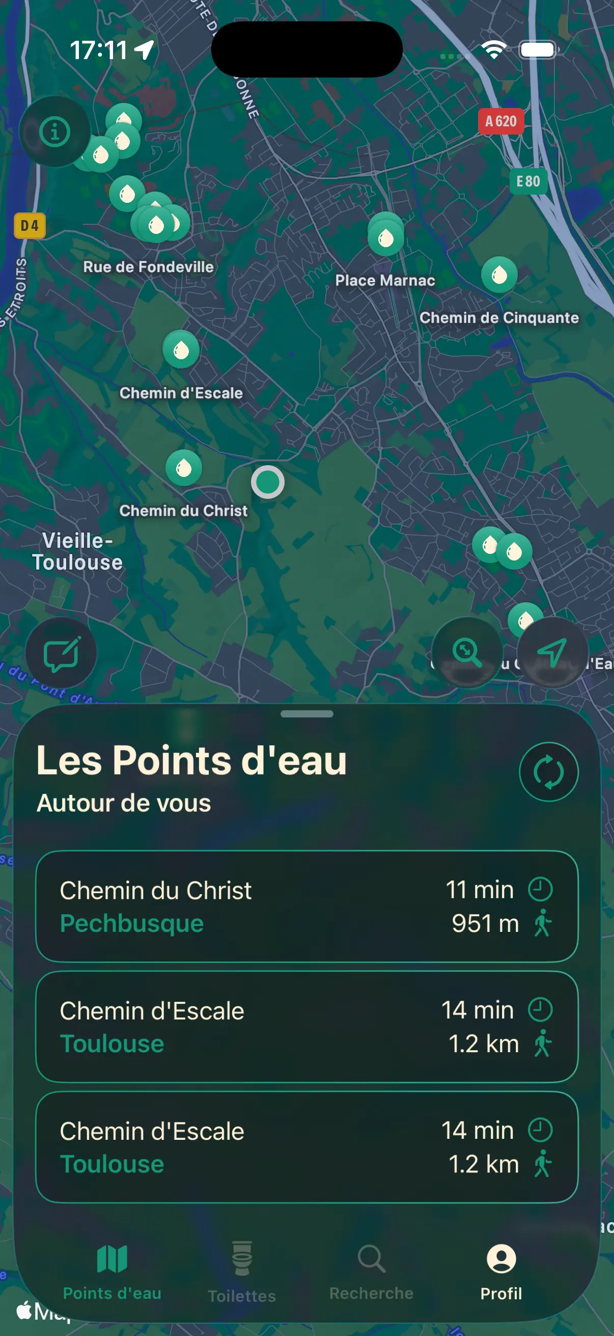 Thirsty - L'app qui remplit ta gourde